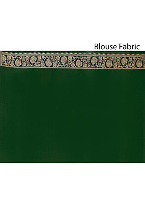 Woven Pure Georgette Silk Saree in Maroon