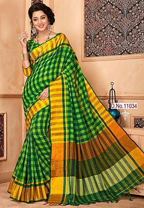 Kanchi Cotton Fancy Small Butta Design Sarees Online Shopping - Online The  Chennai Silks