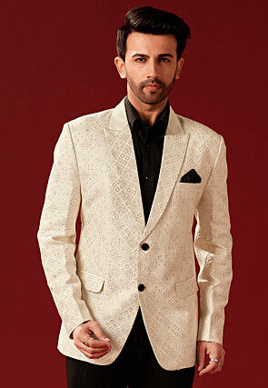 White coat pant design on sale