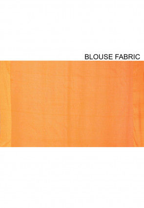 Woven South Cotton Saree in Mustard