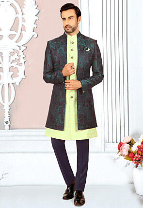 Green Mens Clothing | Green Indian Menswear Collection Online