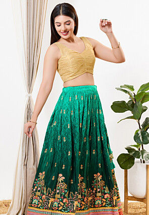 Woven Tissue Blouse in Beige