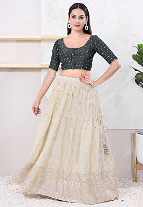 Woven Tissue Blouse in Black