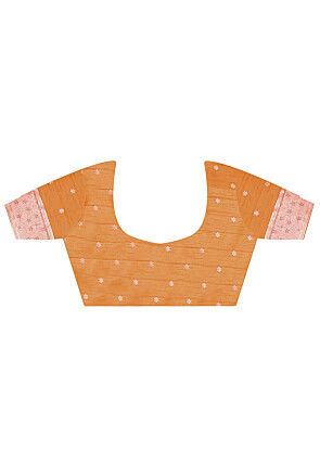 Woven Tussar Silk Saree in Light Green