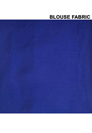 Woven Uppada Silk Saree in Navy Blue