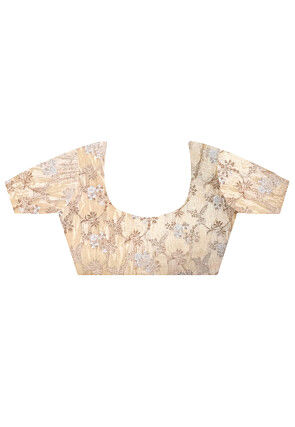 Woven Viscose Silk Saree in Dark Green