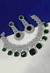 American Diamond Studded Necklace Set