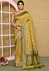 Banarasi Art Silk Saree in Green