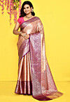 Banarasi Saree in Beige