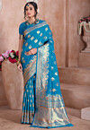Banarasi Saree in Blue