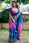 Banarasi Saree in Blue
