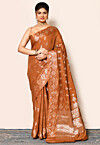Banarasi Saree in Brown