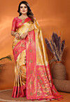 Banarasi Saree in Mustard