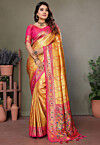Banarasi Saree in Mustard