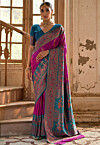 Banarasi Saree in Wine