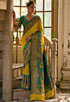 Banarasi Saree in Yellow