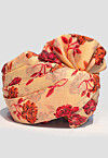 Digital Printed Cotton Unisex Turban in Beige