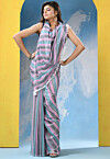 Handloom Pure Cotton Saree in Multicolor