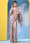 Handloom Pure Cotton Saree in Multicolor