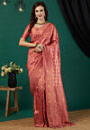 Kanchipuram Saree in Peach