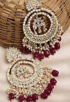 Kundan Chandbali Earrings