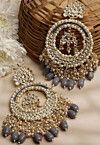 Kundan Chandbali Earrings
