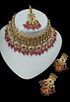 Kundan Choker Necklace Set