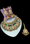 Kundan Choker Necklace Set
