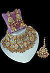 Kundan Choker Necklace Set