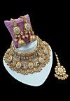 Kundan Choker Necklace Set