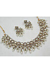 Kundan Choker Necklace Set