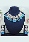 Kundan Choker Necklace Set