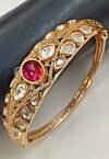 Kundan Openable Bracelet