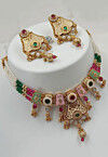 Meenakari Choker Necklace Set