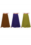 Plain Combo of Cotton Petticoats in Multicolor