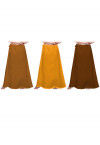 Plain Combo of Cotton Petticoats in Yellow, Brown