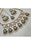 Polki Studded Choker Necklace Set