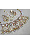 Polki Studded Choker Necklace Set