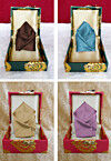 Solid Color Pocket Square Combo in Multicolor