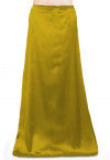 Solid Color Satin Petticoat in Olive Green