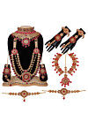 Stone Studded Bridal Set Set