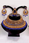 Stone Studded Choker Necklace Set