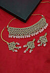 Stone Studded Choker Necklace Set
