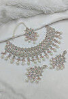 Stone Studded Choker Necklace Set