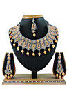 Stone Studded Choker Necklace Set