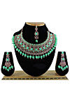 Stone Studded Choker Necklace Set