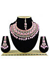 Stone Studded Choker Necklace Set