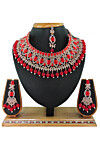 Stone Studded Choker Necklace Set