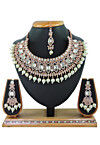 Stone Studded Choker Necklace Set