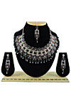 Stone Studded Choker Necklace Set